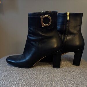 Gorgeous Ferragamo booties. Size 8.5M